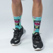 Dream Big Teal Sport Socks