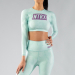 Juliet Mint - Longsleeve Crop top