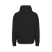 Keep Ribbing - Black Cotton hoody