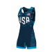 Wrestling Singlet - USA - Blue