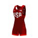 Wrestling Singlet - USA - Red